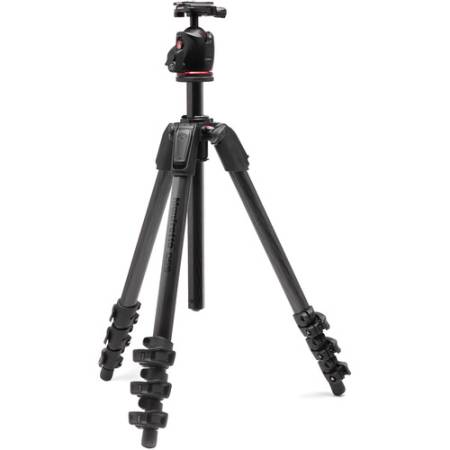 Manfrotto MK055CXPRO4-Q6T - zestaw, statyw 055XPRO4 carbon, głowica kulowa XPRO ARCA